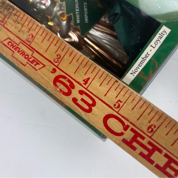 Hand-blown German glass Angel-November Birthstone-IOB - Picture 15 of 16